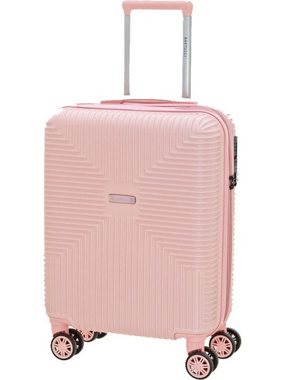 Bartuggi 712-80130 Βαλίτσα Καμπίνας 55x40x24cm με 4 Ρόδες Ροζ