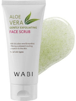 WABI Aloe Vera Face Scrub Προσώπου 100ml