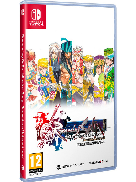 Romancing SaGa Minstrel Song Remastered Nintendo Switch