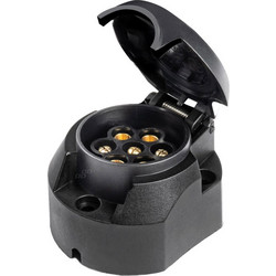 Amio Πρίζα Κοτσαδόρου Θηλυκή Trailer Socket 7-Pin (01258)