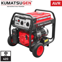 Kumatsugen GB8500MP Γεννήτρια Βενζίνης Τετράχρονη Μονοφασική με Μίζα 8.1KVA