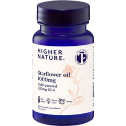 Higher Nature Starflower Oil Έλαιο Μπουράντζας 1000mg 30 Κάψουλες