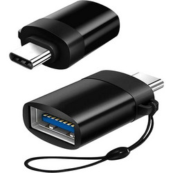 OTG Μετατροπέας USB-C Male σε USB-A Female 3.0 για Μεταφορά Δεδομένων και Φόρτιση, 1.5x3 cm - Aria Trade