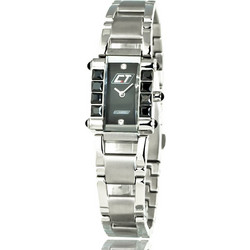 Chronotech Γυναικείο Ρολόι με Ασημί Μεταλλικό Μπρασελέ CC7040LS-02M