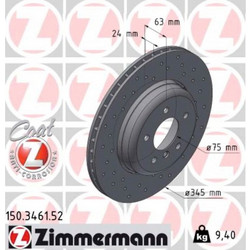 Zimmermann Δισκόπλακα - 150.3461.52