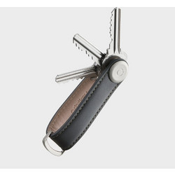 Orbitkey - Leather Key Organiser - Charcoal/Grey