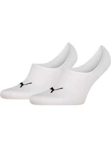 Puma Ανδρικές Κάλτσες Σοσόνια Λευκές 2Pack 907981