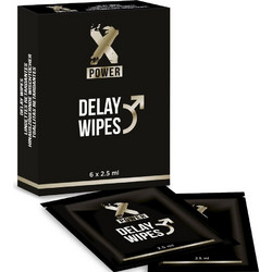 LaboPhyto Xpower Delay Wipes 6τμχ
