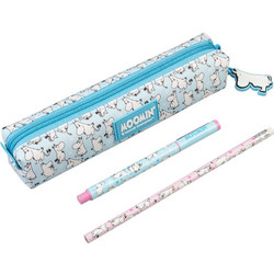 Moomin Set pencil case + pen + pencil