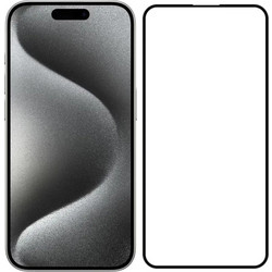 Powertech TGC-0660 5D Full Glue Tempered Glass (iPhone 15 Pro Max)