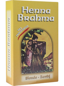 Henna Brahma Powder Ξανθή Φυτική Χένα Μαλλιών 75gr