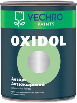 Vechro Oxidol Αντισκωριακό Aστάρι Διαλύτου Καφέ 0.75lt