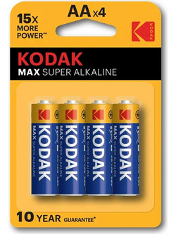 Kodak Max Super Alkaline AA 4τμχ