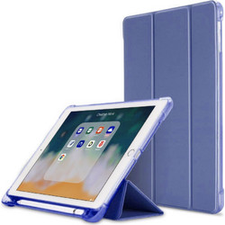 Θήκη Flip Cover Stand με Υποδοχή Apple Pencil για iPad Pro 2018/2020/2021/2022/Air 2024 11"/Air 2020/2022 10.9" μοβ