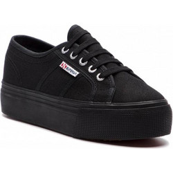 Superga 2790-ACOTW Γυναικεία Sneakers Flatforms Μαύρα S0001L0-996