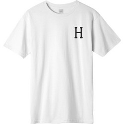 HUF Men Essentials Classic H SS Tee - WHITE - TS01048-1