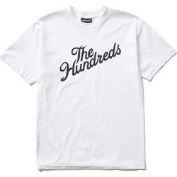 THE HUNDREDS Men Forever Slant T-Shirt - WHITE - F19P101003-03