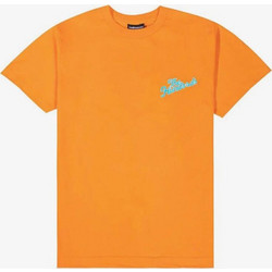 THE HUNDREDS Men Stimulant Slant T-Shirt - ORANGE - T22P201023-22