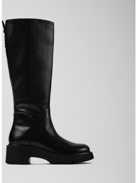 Camper Milah Knee High Boots Leather Black