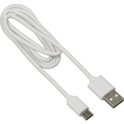 MTK Καλώδιο USB 2.0 to USB-C 1m Λευκό