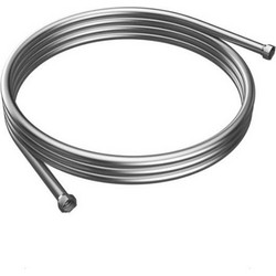 Karag Σπιράλ Ντουζ 120cm Σατινέ FB10106-S 5206836650883
