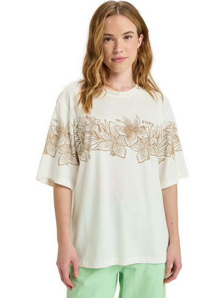 Roxy Γυναικεία κοντομάνικη μπλούζα Hangloose Placed - Short Sleeve T-Shirt WBS0