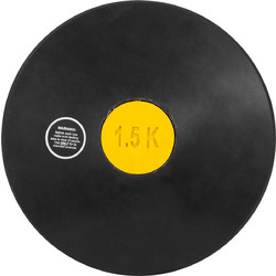 Δίσκος από Μαύρο Λάστιχο 1,5kg Vinex 97710