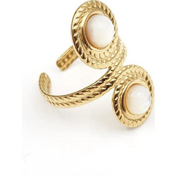White stone ring γυναικείο δαχτυλίδι