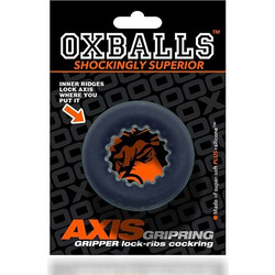 Oxballs Axis Gripring Ελαστικό Δαχτυλίδι Πέους Σιλικόνης 3cm Μαύρο