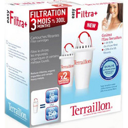 Φίλτρο για Κανάτες Φίλτρου Terraillon Micro Easy Filtra+ 10956 - 2 Τμχ