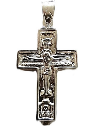 ΣΤΑΥΡΟΣ ΑΣΗΜΕΝΙΟΣ 925 4,5 Χ 2,5 CM