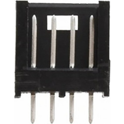 AMP MODU CONNECTOR 4P ΑΡΣΕΝΙΚΟ 280371-1 TYC (ΣΕΤ ΜΕ 100)
