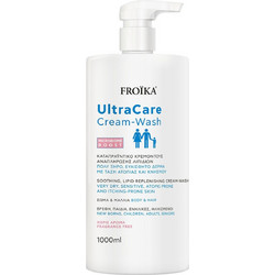 Froika UltraCare Cream-Wash Κρεμώδες Αφρόλουτρο για Ευαίσθητο Δέρμα 1lt