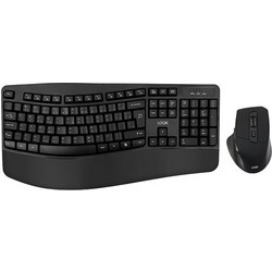 Logik LERGOCS25K Black Ασύρματο Σετ Πληκτρολόγιο & Ποντίκι