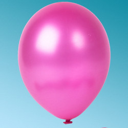 Μπαλόνια Latex Ροζ Metallic 100τεμ