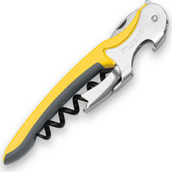 Murano Corkscrew Yellow