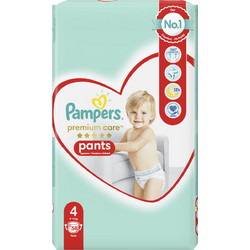 Pampers Premium Care Πάνες Βρακάκι No4 9-15kg 58τμχ