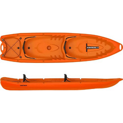 Eval Πλαστικό Kayak 2 Ατόμων Πορτοκαλί 02708