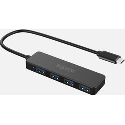 Approx APPC54 USB Hub 3.0 USB-C με 4 Θύρες USB-A