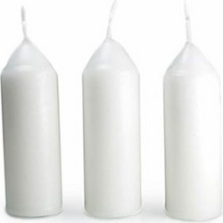 Κεριά Candles 155g UCO 3 Τεμαχίων Άσπρα