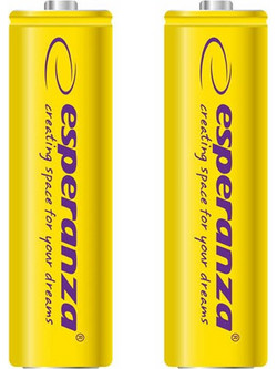 Esperanza Rechargeable AA 2000mAh 2τμχ