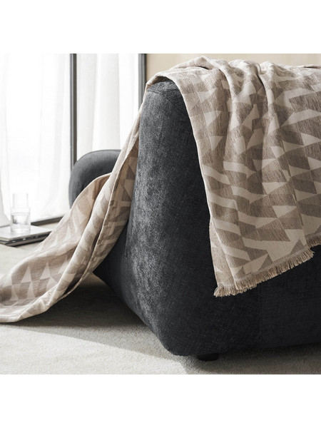 Gofis Home Ριχτάρι Τριθέσιου Καναπέ 180x310 Caspian Beige 156/06