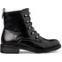 Envie Shoes Γυναικεία Μποτάκια Αστραγάλου Δερμάτινα Μαύρα με Χοντρό Χαμηλό Τακούνι V63-22217-34