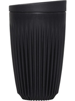 Huskee Ποτήρι Καφέ Πλαστικό Charcoal 340ml