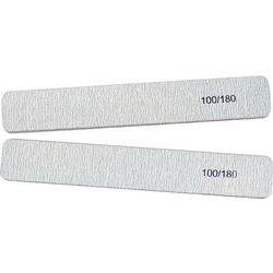 Λίμα νυχιών Ασημί 100/180 17.5x3cm 2pcs