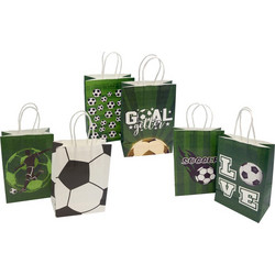 ΤΣΑΝΤΑ ΣΤΡΙΦΤΟ ΧΕΡΑΚΙ SOCCER 15cm x 21cm x 8cm 0402346 (12 τεμάχια)