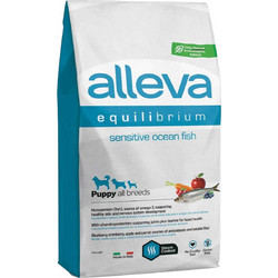 Alleva Equilibrium Puppy All Breeds Sensitive with Ocean Fish 12kg