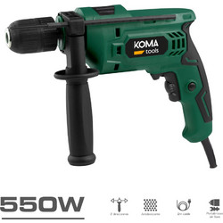 KOMA Κρουστικό δράπανο 550W 08726 EDM Spain