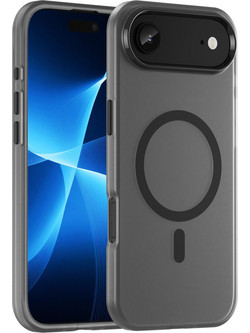 Magnetic Abrasive iPhone 17 Air Case Compatible with MagSafe - Matte Black