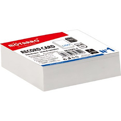 Κάρτες Σημειώσεων Λευκές 65x95mm 100 Φύλλων Motarro MU242-1